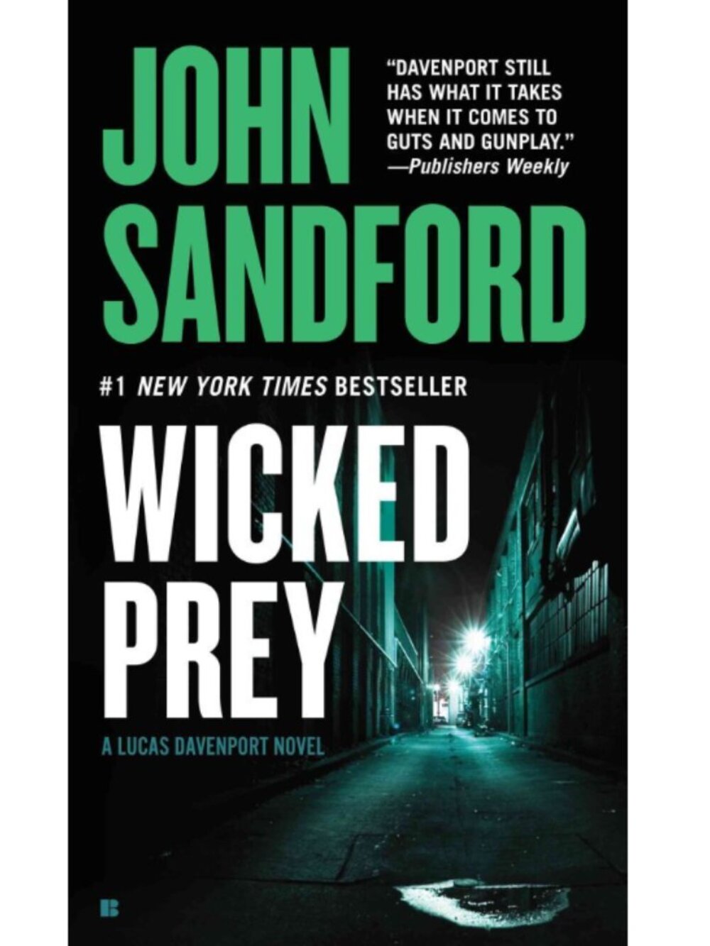 5/$15 Book Wicked Prey Sandford Lucas Davenport 19 MMPB Long Tall Mystery